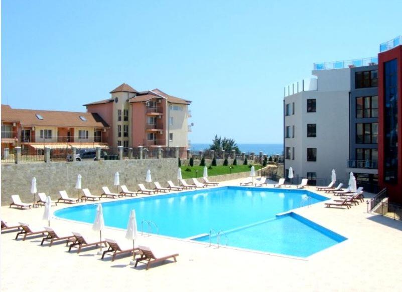 Sun Wave Apartment Presige Sveti Vlas Exterior foto